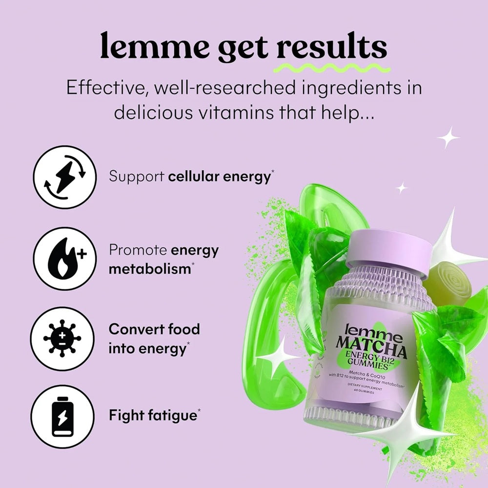 Lemme Matcha Gummies - Metabolism & Energy