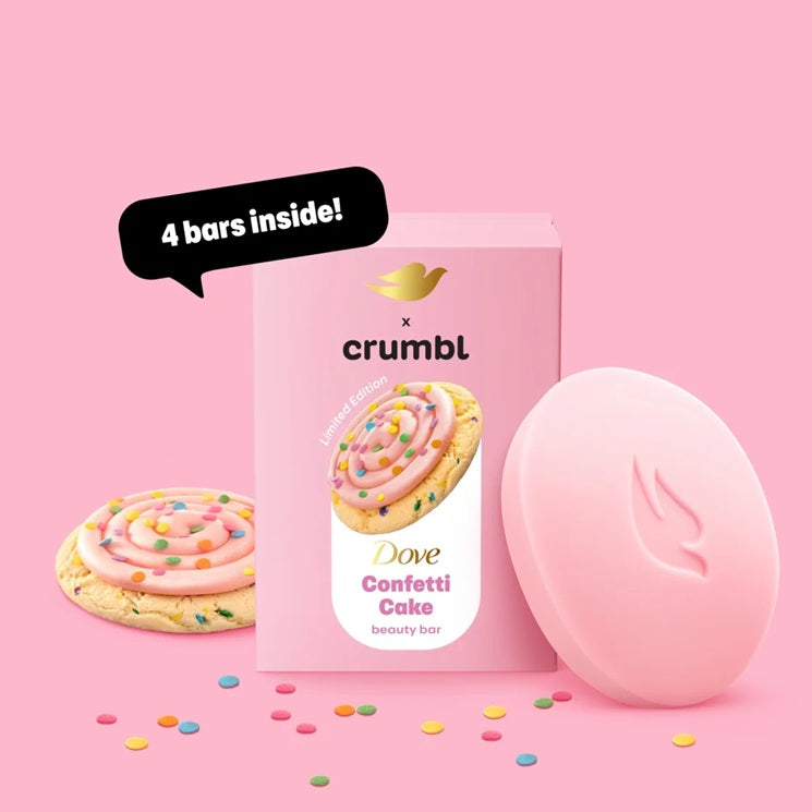 Dove x Crumbl Beauty Bar