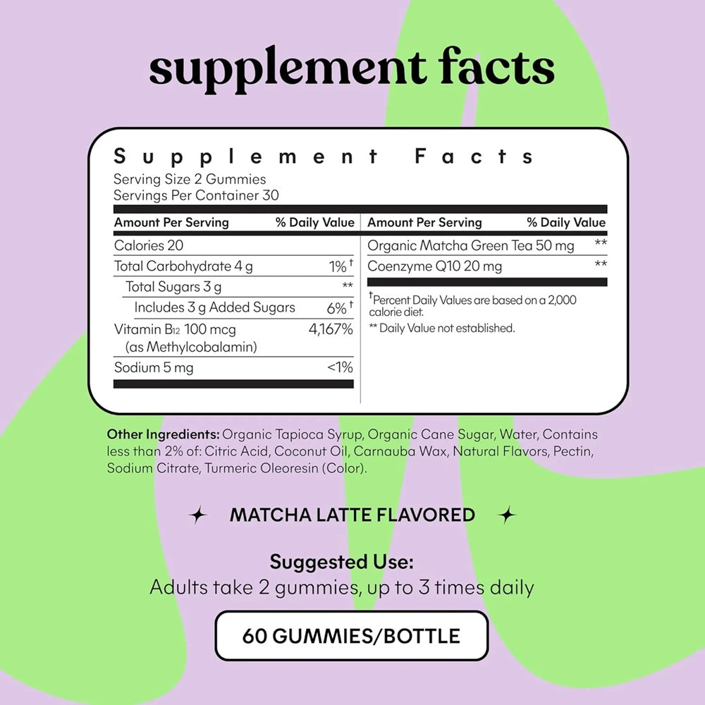 Lemme Matcha Gummies - Metabolism & Energy